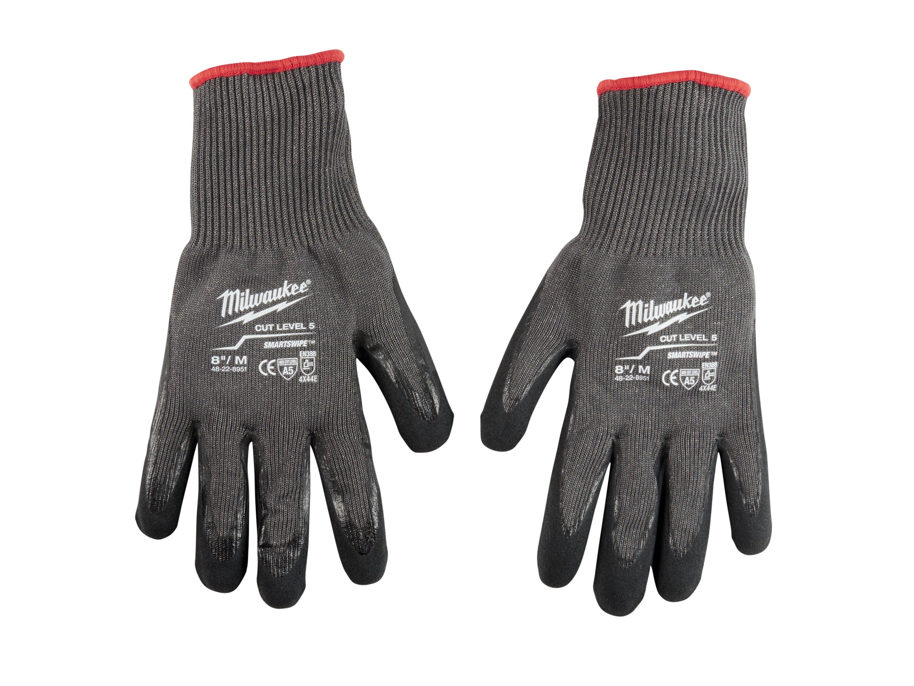 Milwaukee Electric (12) Cut 5 Nitrile Gloves 12 Pk - M - MLW-48-22-8951B | MFVCanada.com