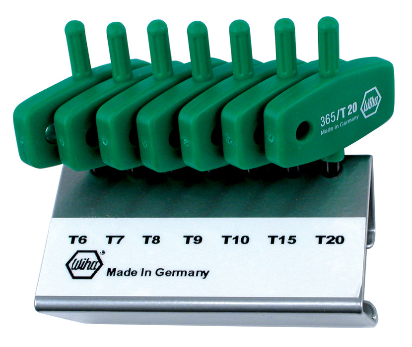 WIHA TOOLS 7 Piece Torx Wing Handle Set In Stand - WIH-36590 | GarageAndFab.com