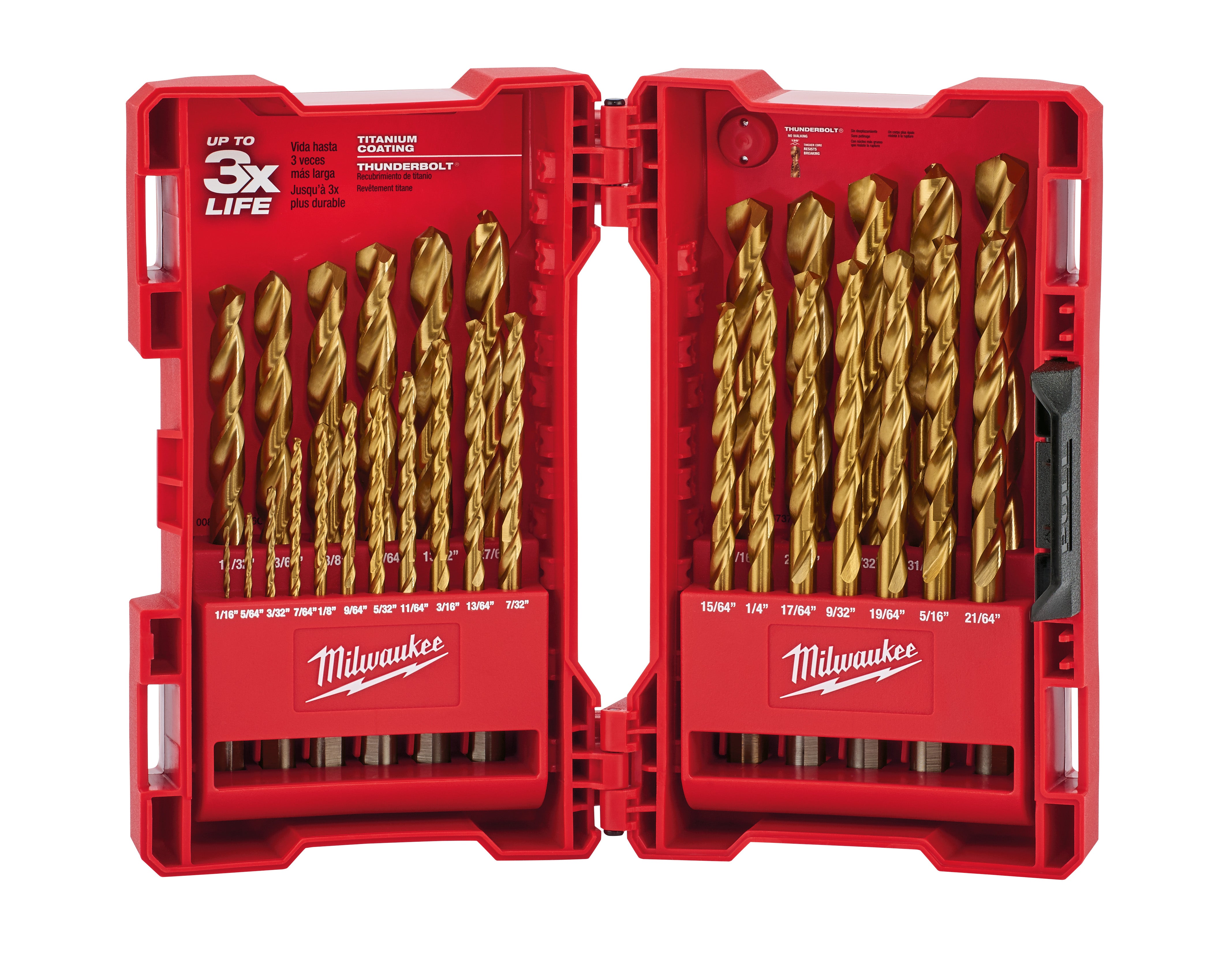Milwaukee Electric 29 Pc Tin Bit Kit - MLW-48-89-0012 | MFVCanada.com