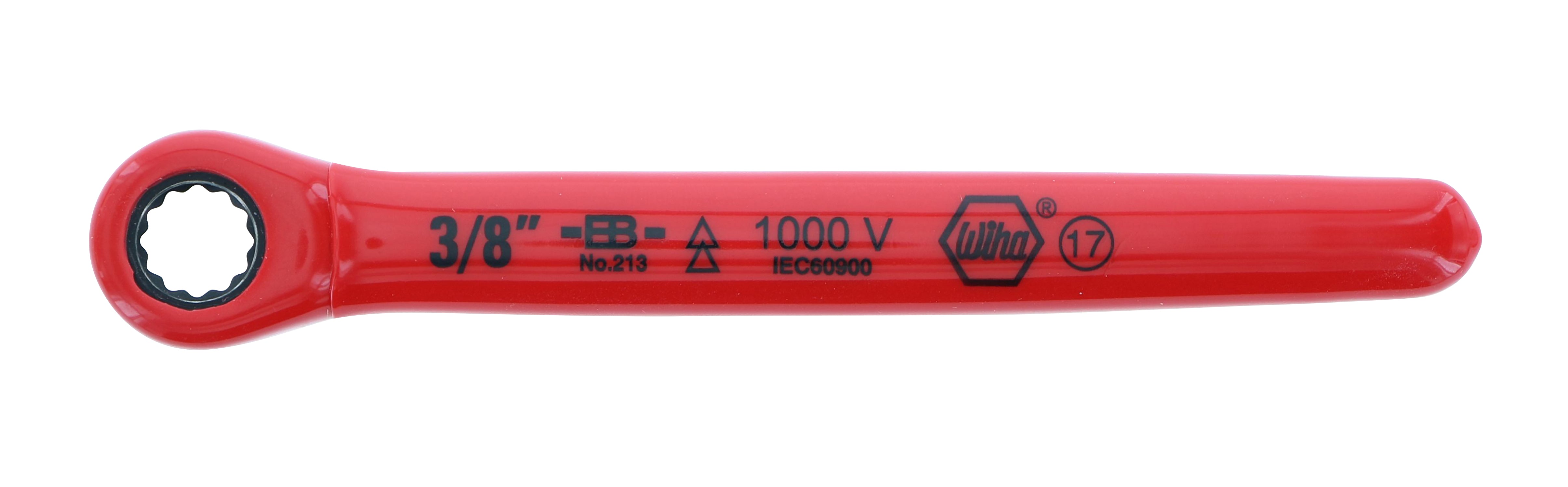 WIHA TOOLS Insulated Ratchet Wrench 3/8" - WIH-21325 | GarageAndFab.com