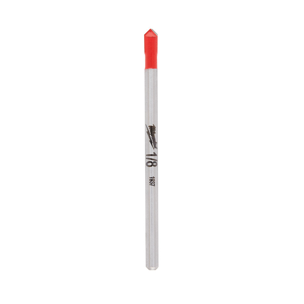 Milwaukee Electric 1/8" Glass And Tile Bit - MLW-48-20-8980 | MFVCanada.com