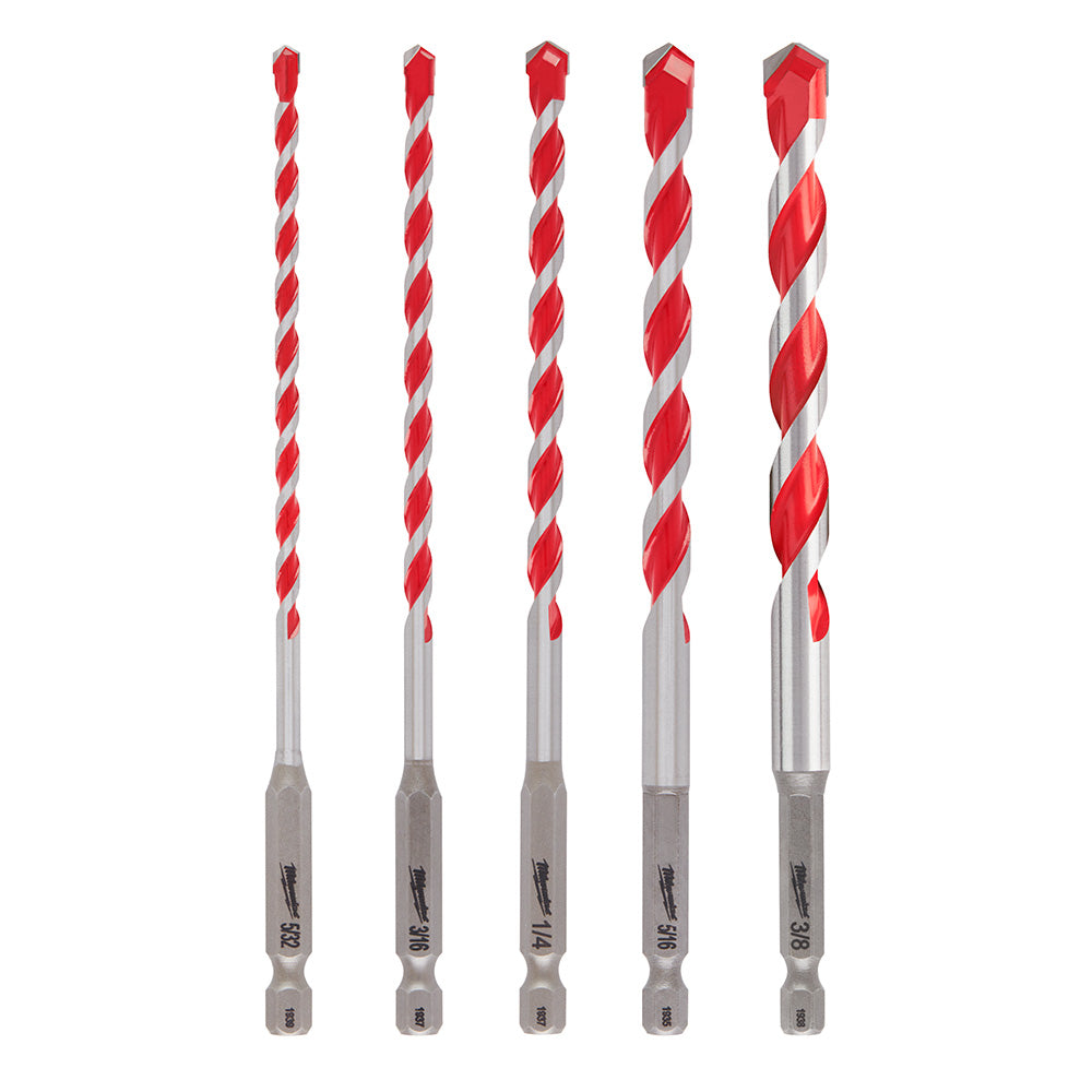 Milwaukee Electric Hamrdrill 5Pc Kit - MLW-48-20-9051 | MFVCanada.com
