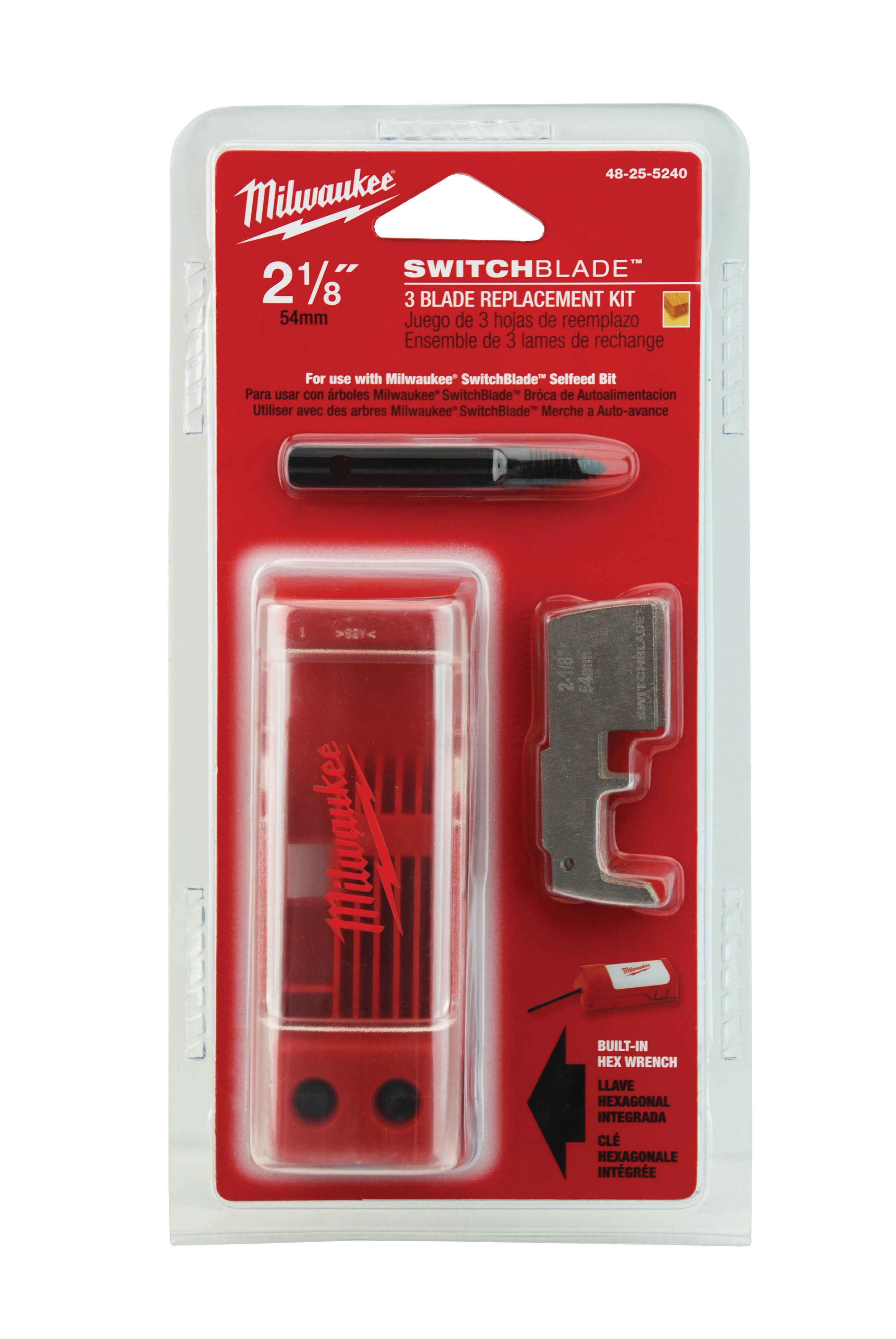 Milwaukee Electric 2-1/8" 3Pk Switchblades - MLW-48-25-5240 | MFVCanada.com