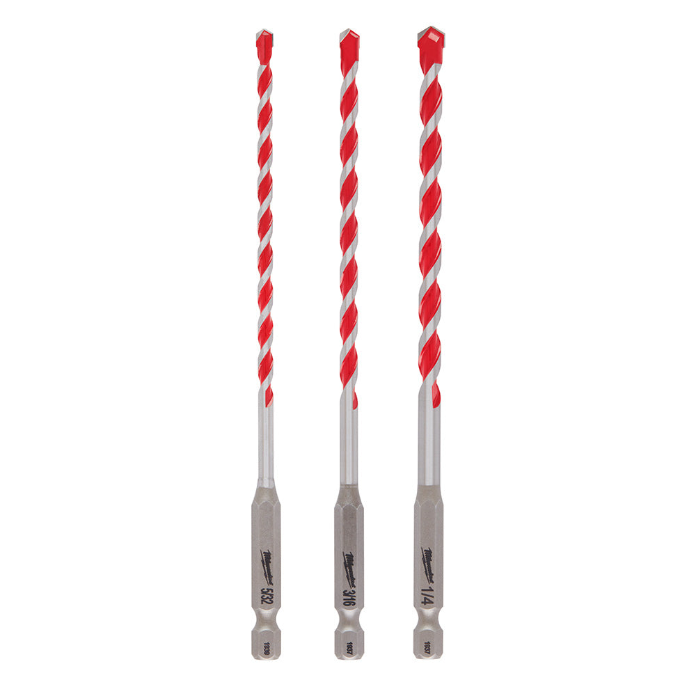 Milwaukee Electric Hamrdrill 3Pc Kit - MLW-48-20-9050 | MFVCanada.com
