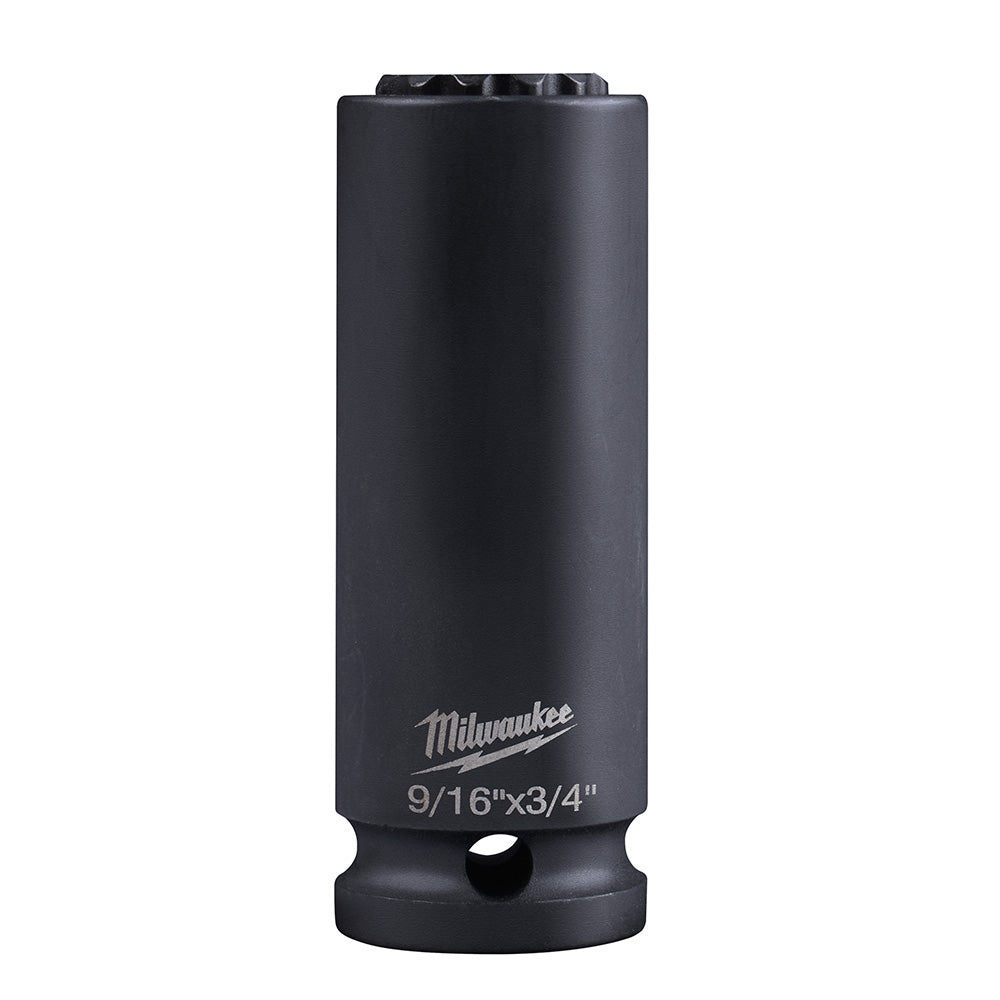 Milwaukee Electric 9/16 And 3/4 2In1 12Pt Socket - MLW-49-66-5121 | MFVCanada.com