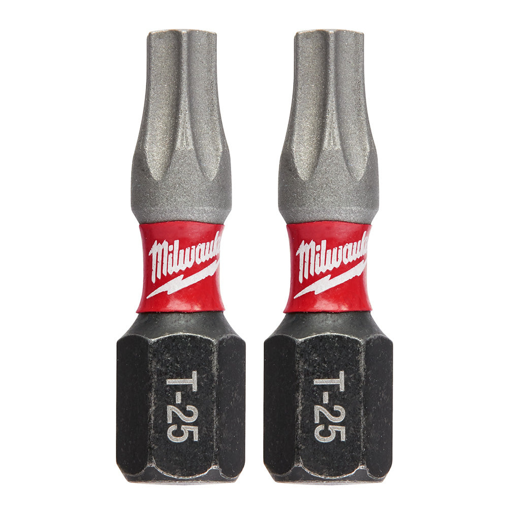 Milwaukee Electric 2Pk 1" Insert Bit T25 - MLW-48-32-4436 | MFVCanada.com