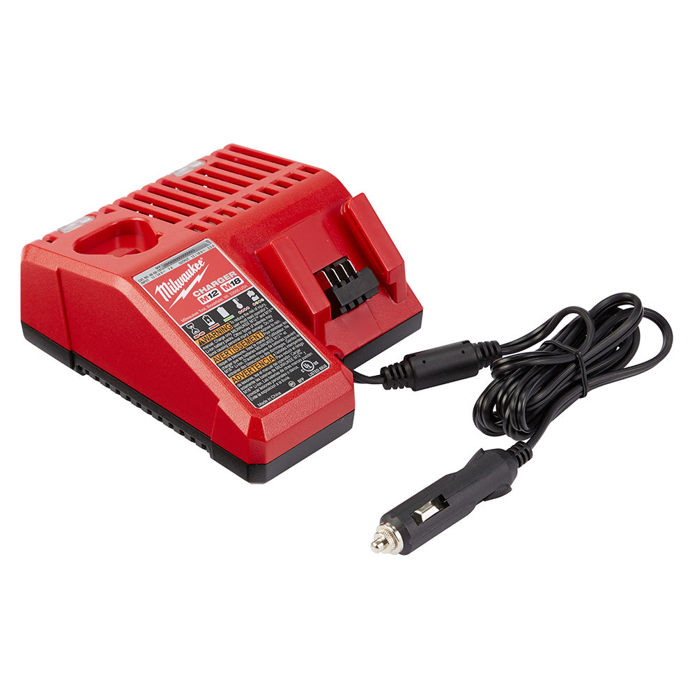Milwaukee Electric M18 & M12 Vehicle Charger - MLW-48-59-1810 | MFVCanada.com