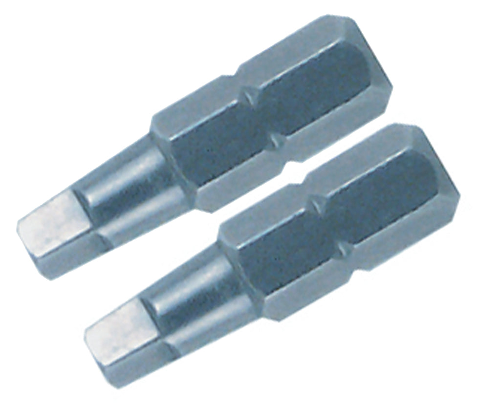 WIHA TOOLS Square Insert Bit #3 X 25Mm - 2 Pack - WIH-71853 | GarageAndFab.com