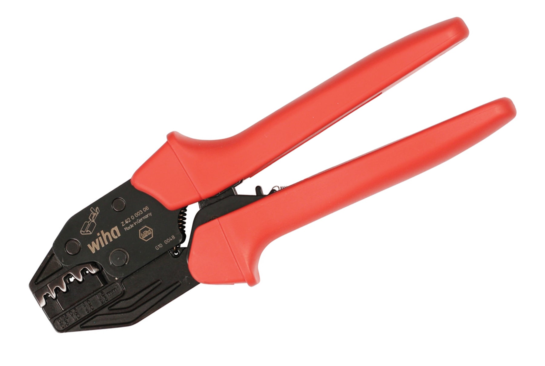 WIHA TOOLS Ratchet Crimpacter Push On Terminals - WIH-43624 | GarageAndFab.com