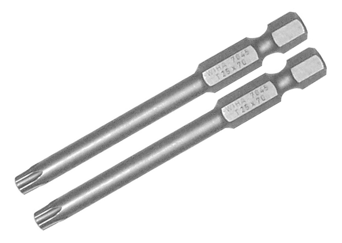 WIHA TOOLS Torx Power Bit T27 X 70Mm - 2 Pack - WIH-73944 | GarageAndFab.com