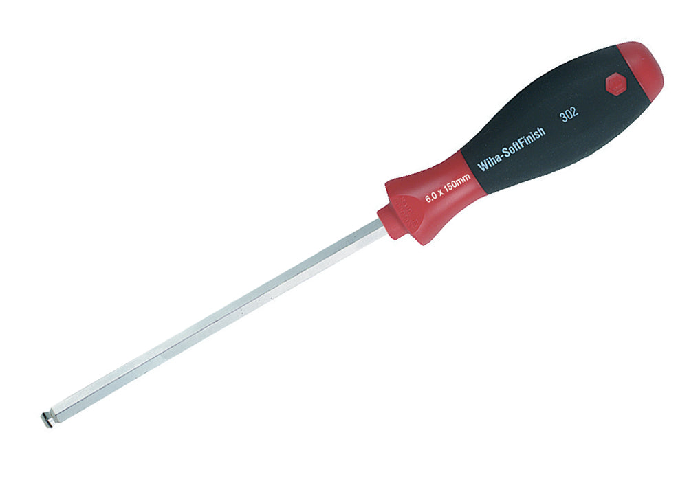 WIHA TOOLS Softfinish Ball End Screwdriver 2.5Mm - WIH-36725 | GarageAndFab.com