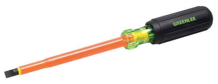 Greenlee Screwdriver, Insul, Cab, 5/16"X6" -GRE-0153-15-INS | GarageAndFab.com