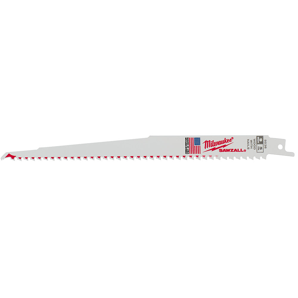 Milwaukee Electric Blade 5T 9L Thin Kerf Bulk 100 - MLW-48-01-7036 | MFVCanada.com