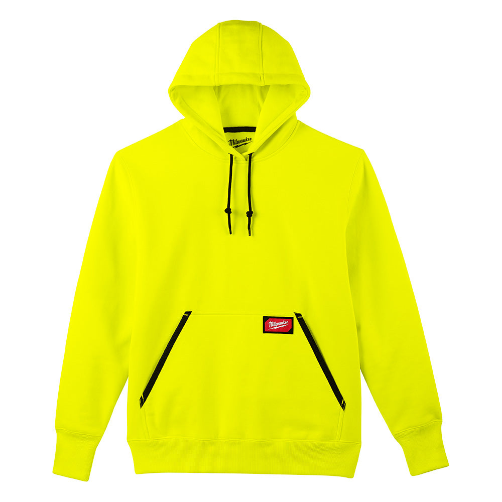Milwaukee Electric Hd Pullover Hoodie - Hi Vis M - MLW-350HV-M | MFVCanada.com