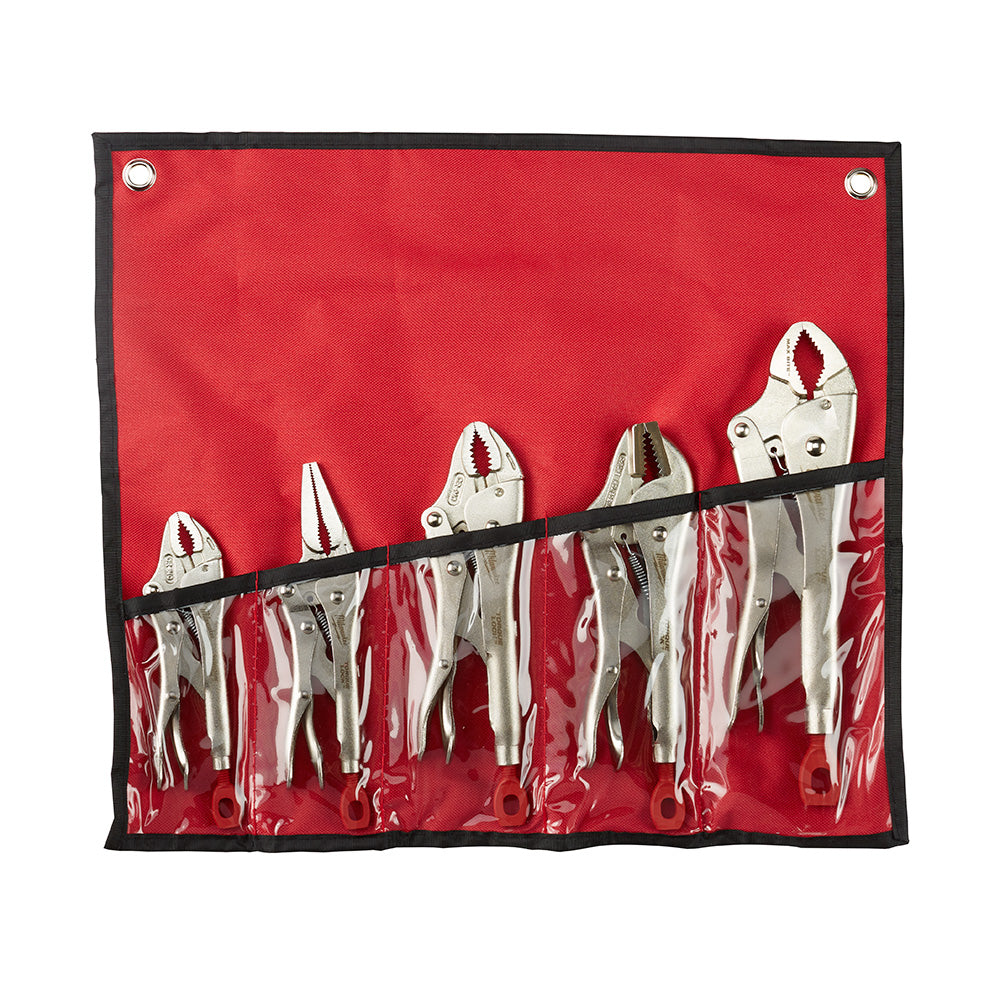 Milwaukee Electric 5Pc Torquelock Pliers Kit - MLW-48-22-3695 | MFVCanada.com