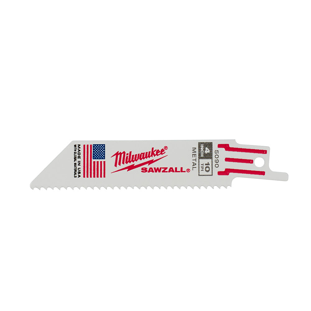 Milwaukee Electric Blade 10T 4L Thin Kerf 5Pk - MLW-48-00-5090 | MFVCanada.com