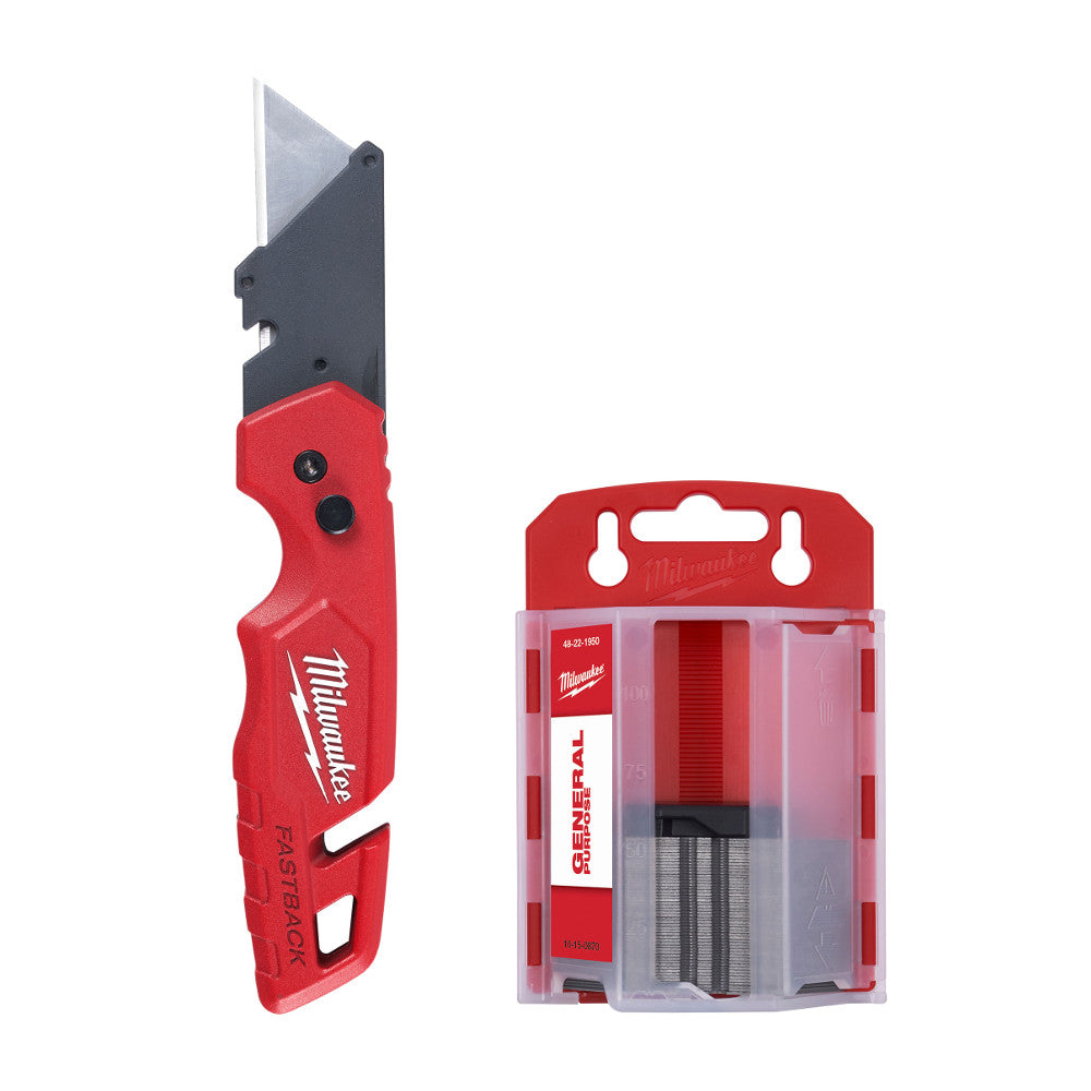 Milwaukee Electric Flip Utility Knf W/Strg W/50 Blds - MLW-48-22-1504 | MFVCanada.com