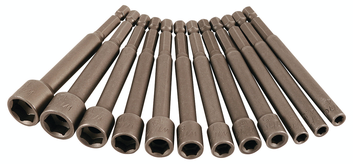 WIHA TOOLS 12 Piece Power Blade Nut Driver Set - WIH-76086 | GarageAndFab.com