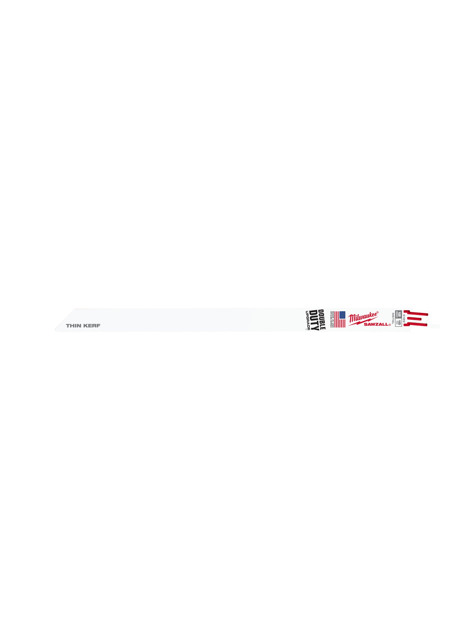 Milwaukee Electric Blade 18T 12L Thin Kerf Bulk 100 - MLW-48-01-7189 | MFVCanada.com