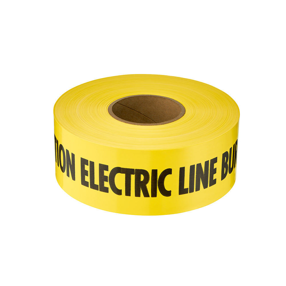 Milwaukee Electric 3X1000 Yellow Elctrc Line 4Mil Tape 1Rl - MLW-22-202 | MFVCanada.com