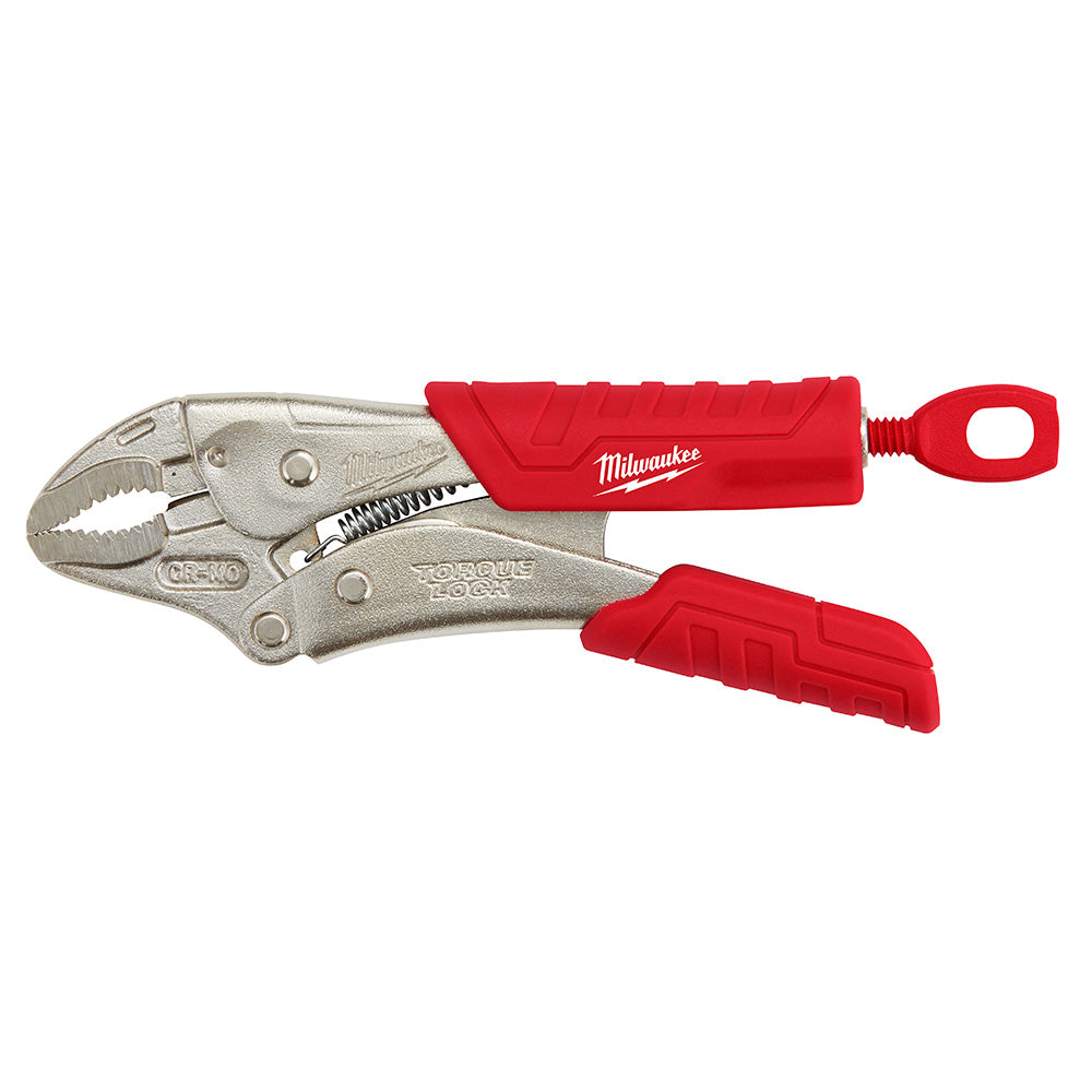 Milwaukee Electric 5" Torque Lock Curved Jaw Locking Pliers With Grip - MLW-48-22-3405 | MFVCanada.com