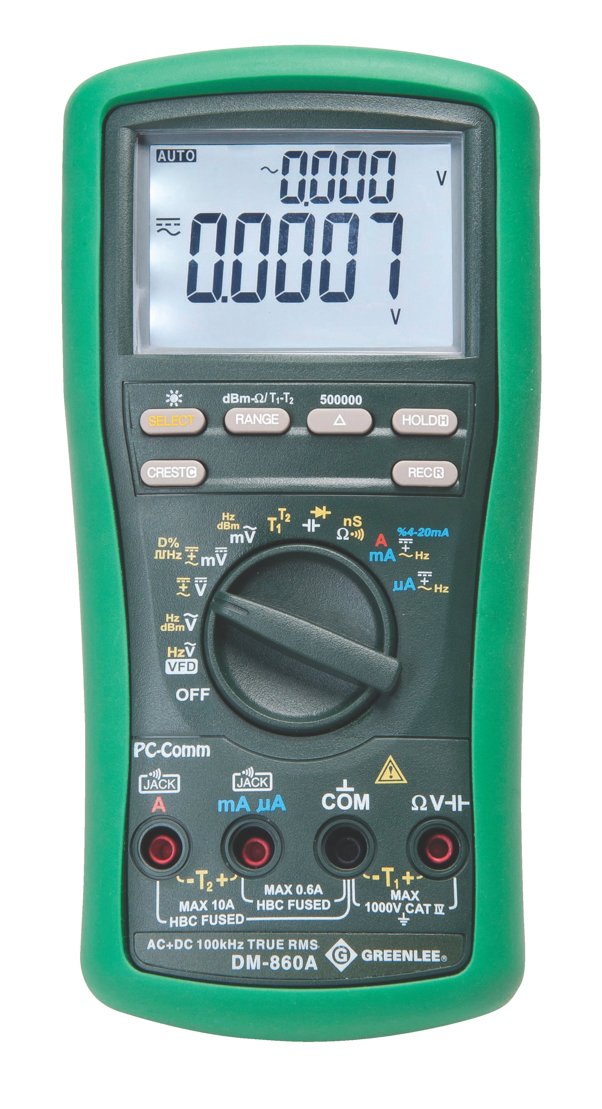 Greenlee Dmm 500K Counts (Dm-860A) - GRE-DM-860A | GarageAndFab.com