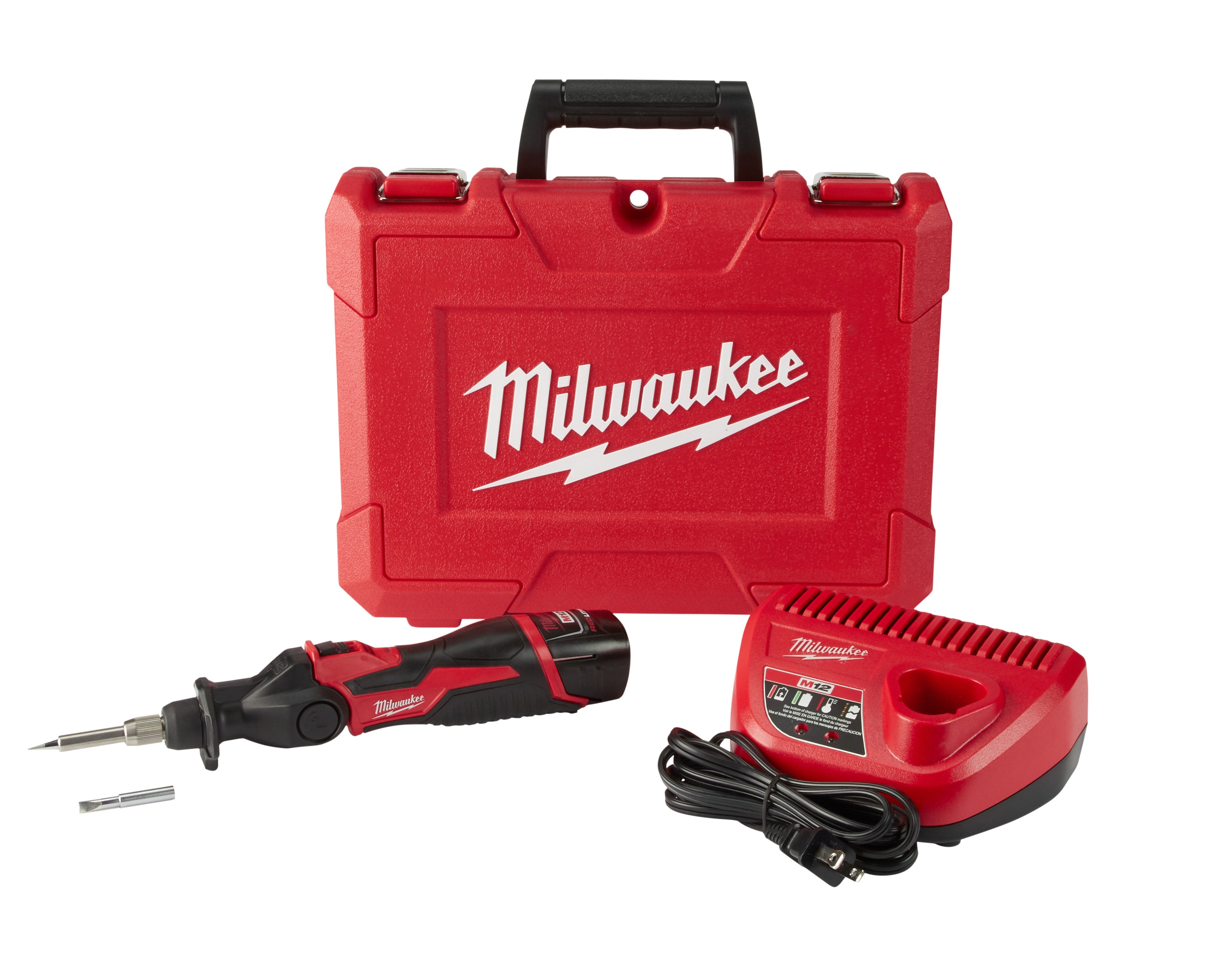 Milwaukee Electric 12V Soldering Iron Kit - MLW-2488-21 | MFVCanada.com