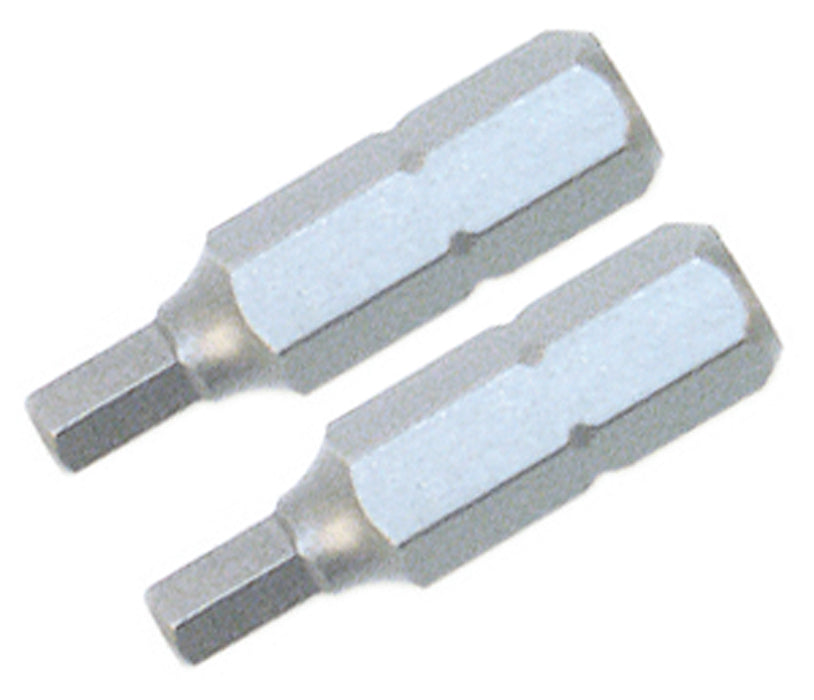 WIHA TOOLS Hex Insert Bit 7/64" X 25Mm - 2 Pack - WIH-71363 | GarageAndFab.com