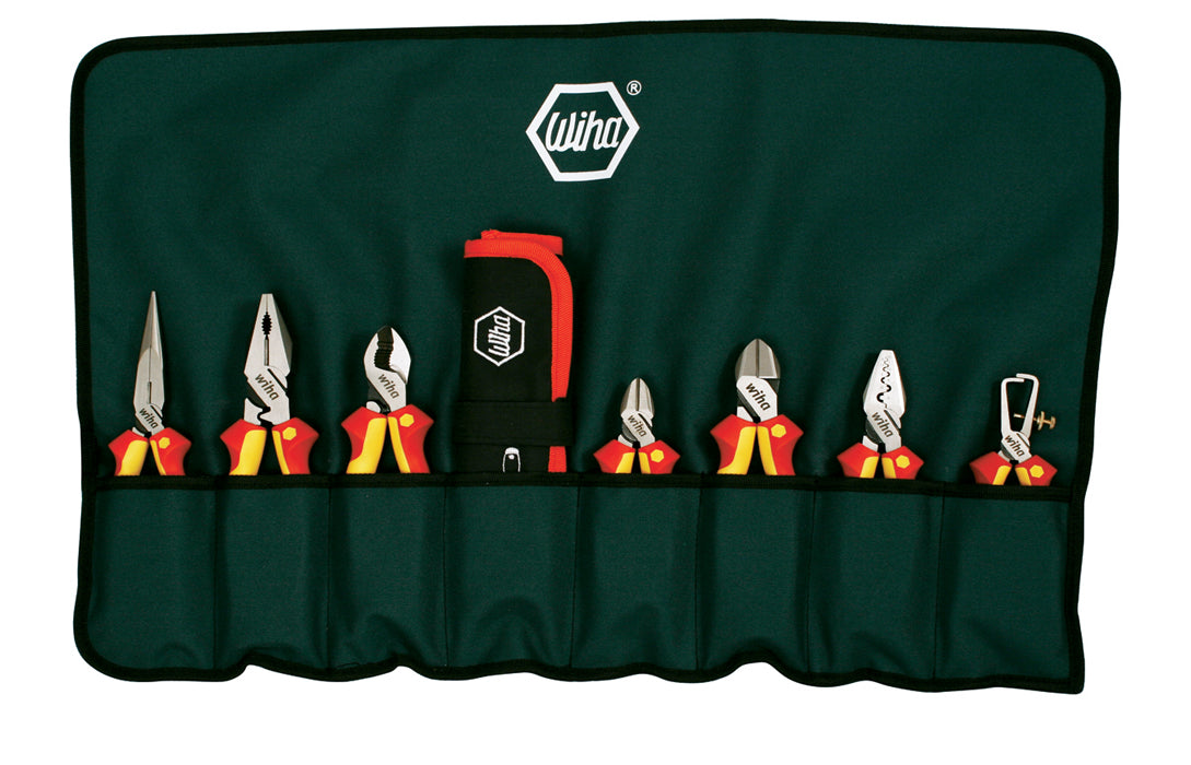 WIHA TOOLS 22 Piece Insulated Industrial Pliers-Cutters Set - WIH-32988 | GarageAndFab.com