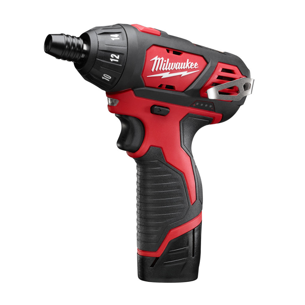 Milwaukee Electric M12 Screwdriver Kit - MLW-2401-22 | MFVCanada.com