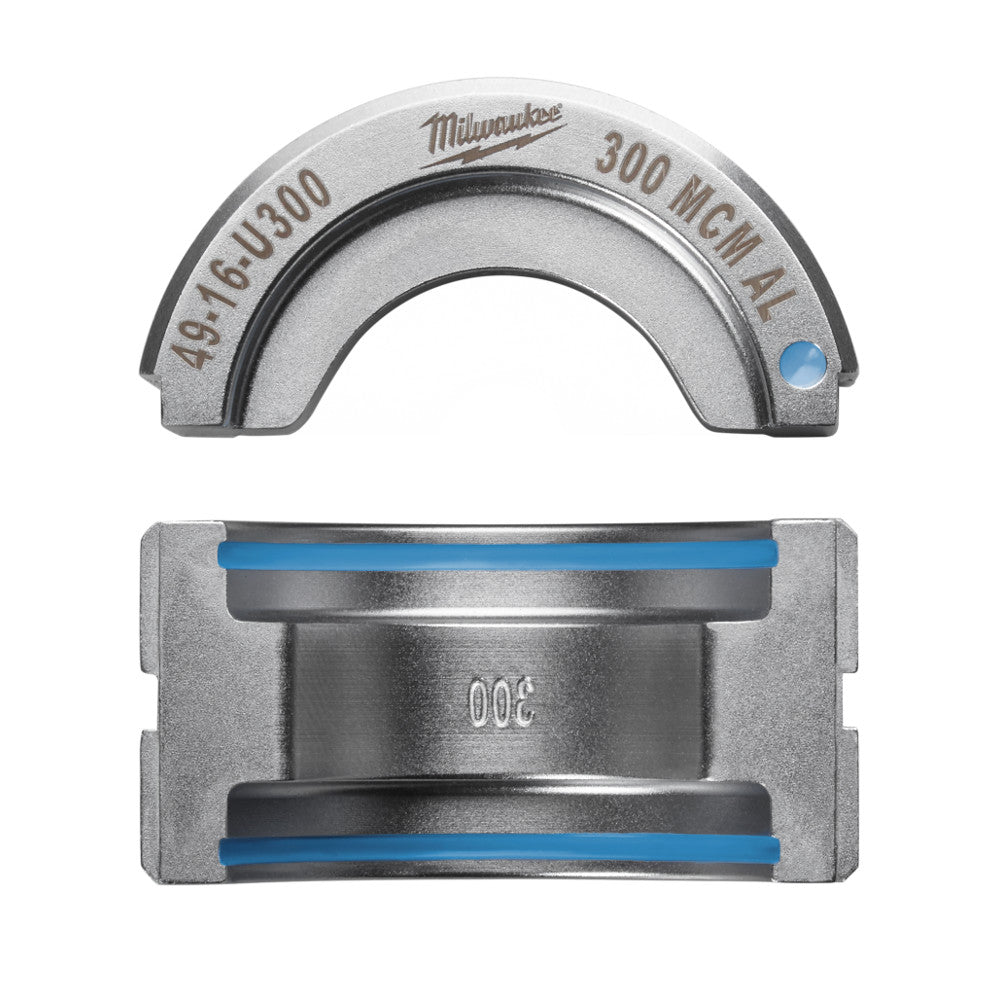 Milwaukee Electric 300 Mcm Aluminum U Style Die - MLW-49-16-U300 | MFVCanada.com