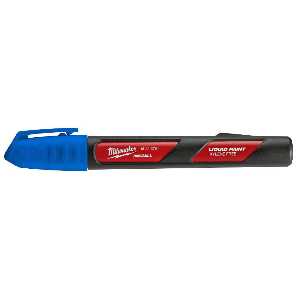 Milwaukee Electric (12) Bulk Blue Paint Mrkrs - MLW-48-22-3761 | MFVCanada.com