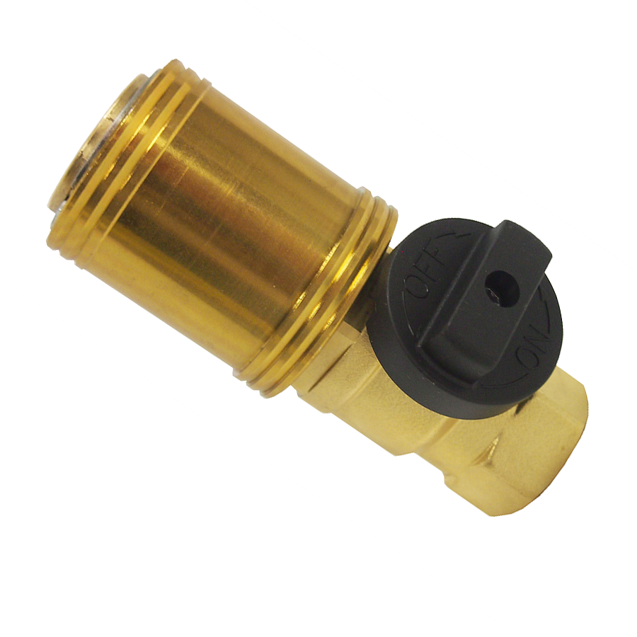 Fairview Gas Valve/QD;3/4 FVF-ACM-BVQD-75 | GarageAndFab.com