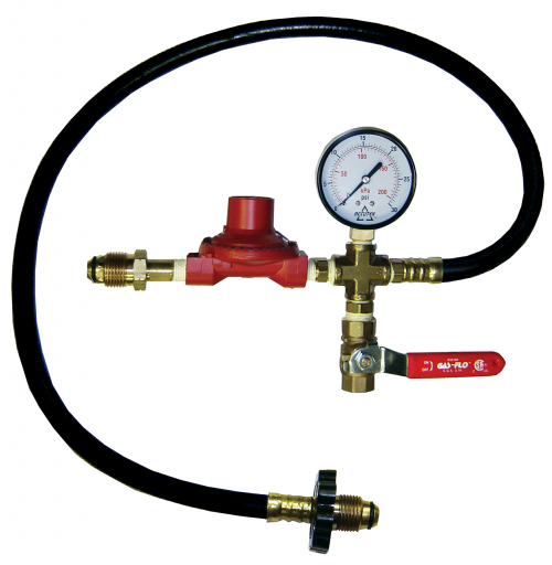 Fairview Propane Tank Purge Kit w/Gauge Item #: FVF-LP-PURGE-1PG | GarageAndFab.com