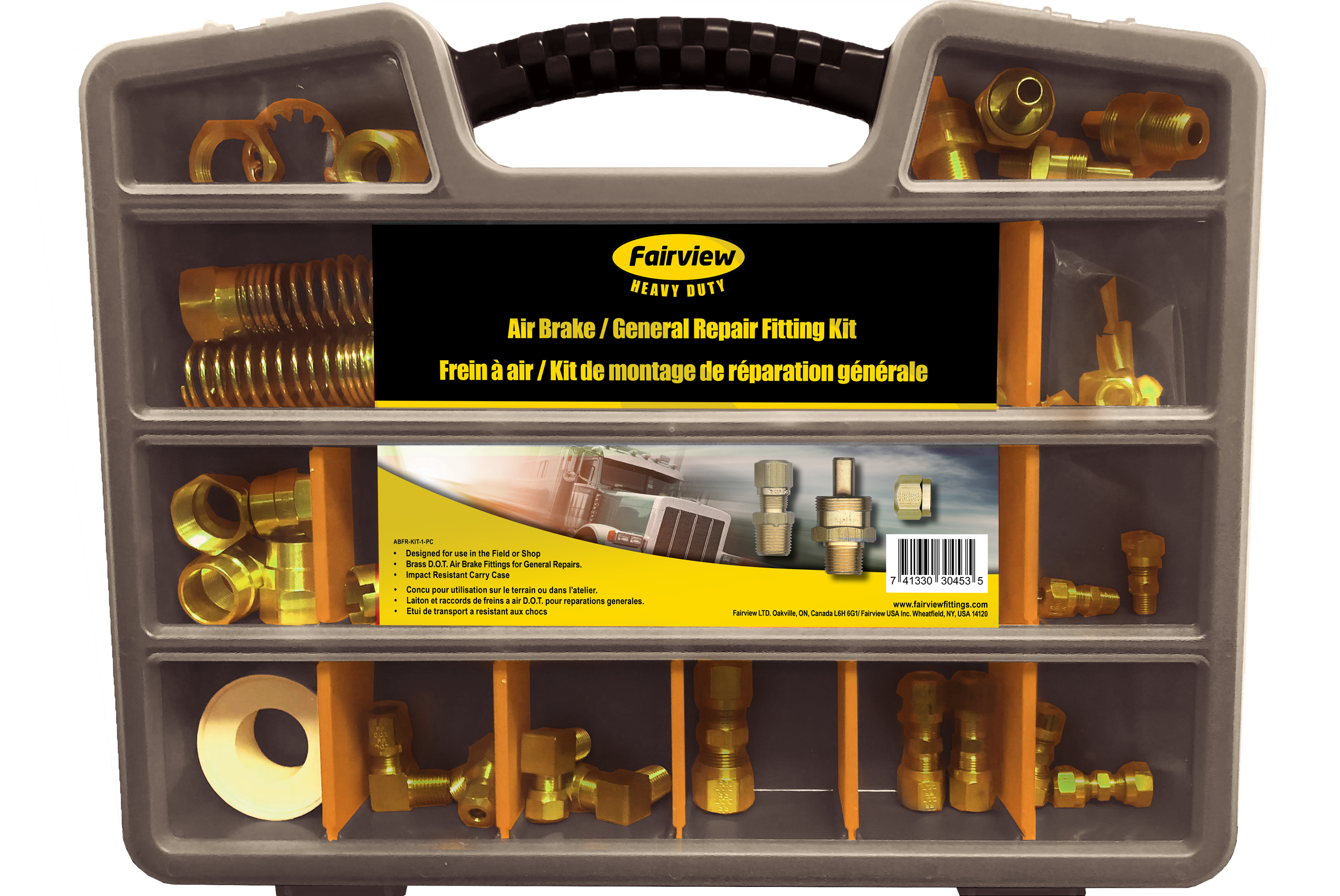 Fairview Fitting Case 1 Sided Item #: FVF-ABFR-BOX-1 | GarageAndFab.com