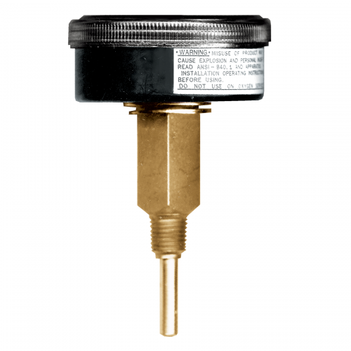 Fairview Tridicator;0-55 P.S.I;250-F;3.5in Dial;1/2NPT Item #: FVF-PG-55/250CTR35-D | GarageAndFab.com