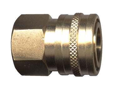 Fairview Brass Pres.Wash Cplr;3/8 FPT Item #: FVF-QD-BSTC6-6F | GarageAndFab.com