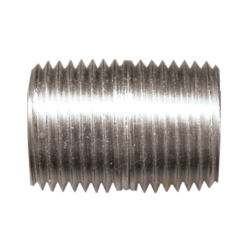 Fairview Steel Close Nipple;1MPT Item #: FVF-S1012-H | GarageAndFab.com