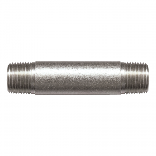 Fairview Steel Long Nipple;1/2MPTx1-1/2in Item #: FVF-S1013-D1-1/2 | GarageAndFab.com