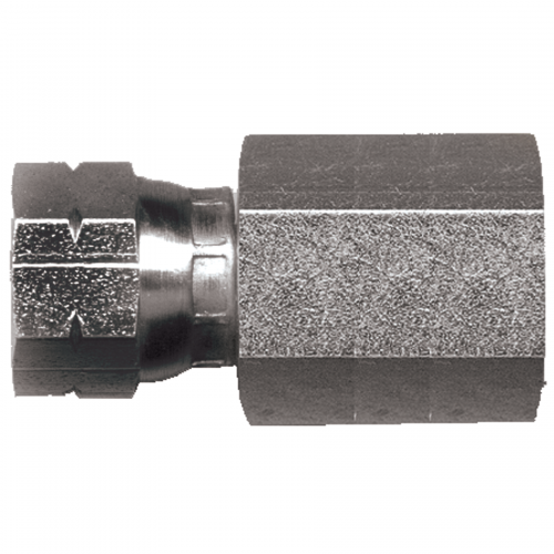 Fairview Steel Adapter;1/8 FPTx1/4 FJIC SW Item #: FVF-S3526-4A | GarageAndFab.com