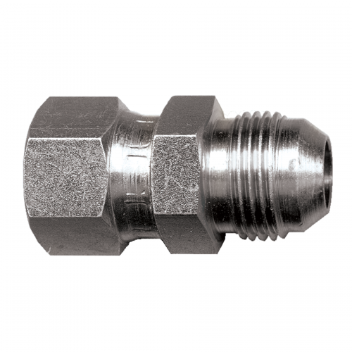 Fairview Steel Adapter;3/4FJICSWx3/4 MJIC Item #: FVF-S3548-12 | GarageAndFab.com