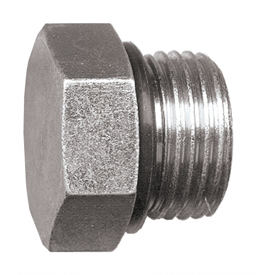 Fairview Steel Plug Hex Head;1-5/8-12 ORB Item #: FVF-S3621-20 | GarageAndFab.com
