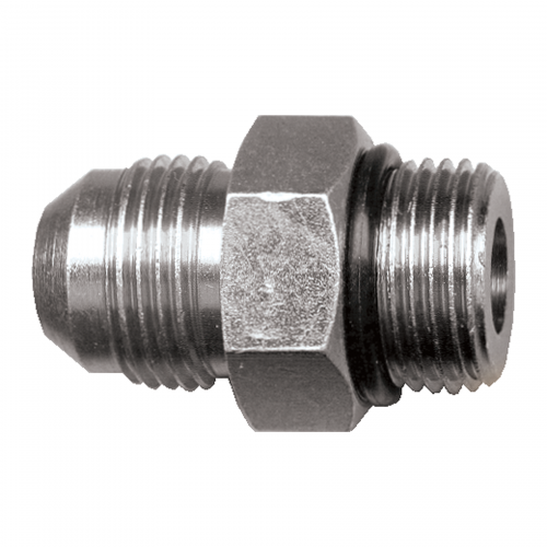 Fairview Steel Adapter;1-1/4MJICx1 7/8 12 MORB Item #: FVF-S3648-2024 | GarageAndFab.com
