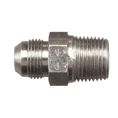 Fairview Steel Adapter;3/8MJICx1/8MPT Item #: FVF-S3748-6A | GarageAndFab.com