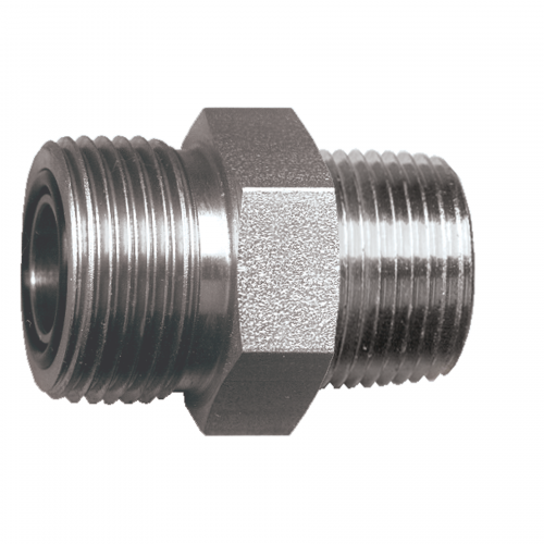 Fairview Steel Adptr;9/16-18 MORFSx1/8MPT Item #: FVF-S3948-4A | GarageAndFab.com