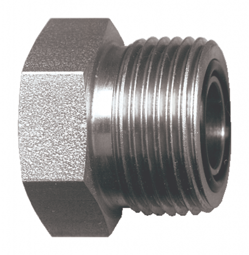 Fairview Steel Plug;1-7/16-12 MORFS Item #: FVF-S3958-16 | GarageAndFab.com