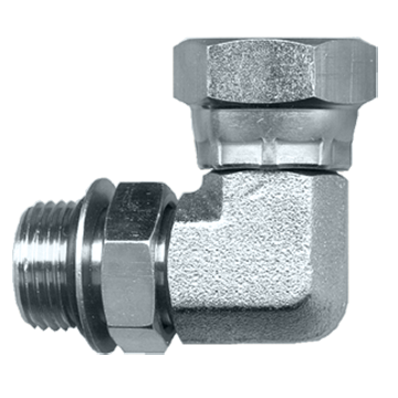 Fairview Steel 90Elb;1-5/16-12 ORBx3/4NPSM Item #: FVF-SO1116-16E | GarageAndFab.com