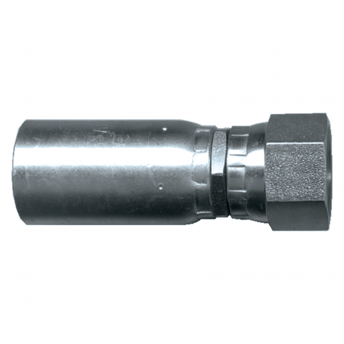 Fairview U Series Crimp End;1/2ID x5/8FJIC Item #: FVF-SC638-810 | GarageAndFab.com