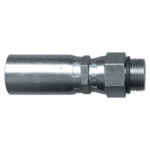 Fairview U Series Crimp End;1/2ID x5/8ORBSW Item #: FVF-SC643SW-810 | GarageAndFab.com
