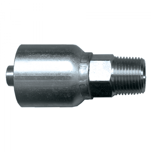 Fairview BiteWire Crimp End;1/4IDx1/8MPT Item #: FVF-SC925-4A | GarageAndFab.com